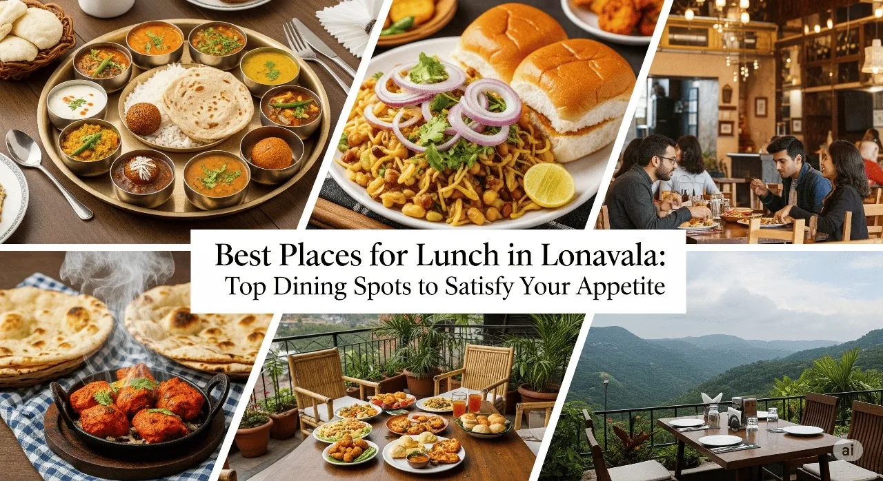 Best Places for Lunch in Lonavala: Top Dining Spots to Satisfy Your Appetite