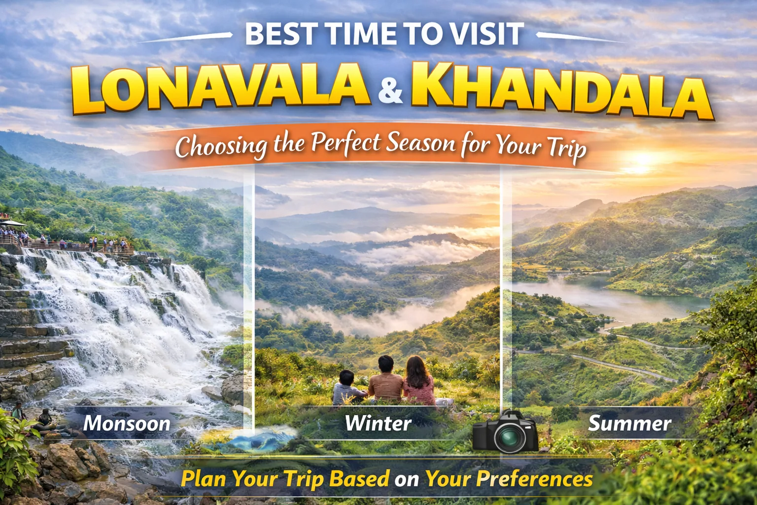 Best Time to Visit Lonavala and Khandala – A Seasonal Travel Guide
