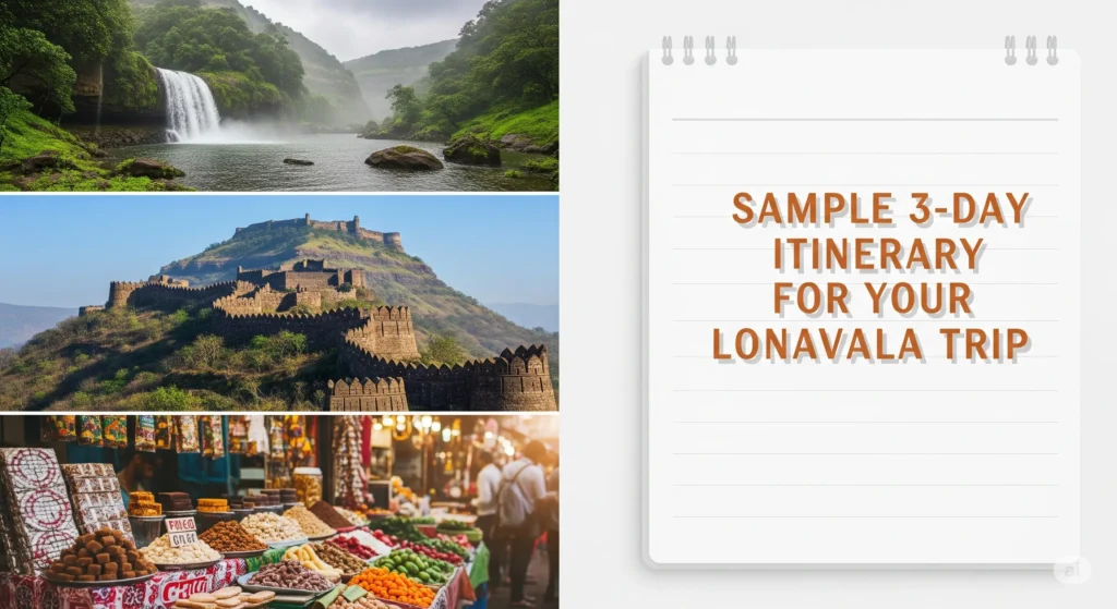 Sample 3-Day Itinerary for Your Lonavala Trip
