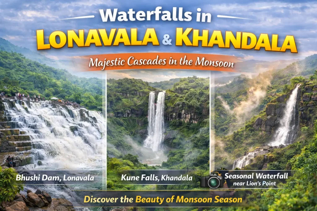 Waterfalls in Lonavala Khandala