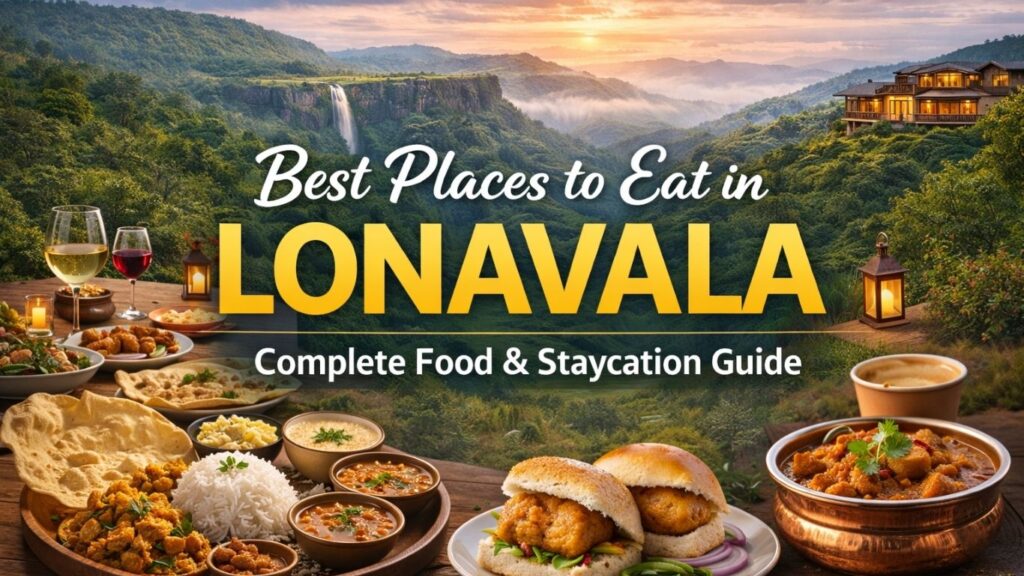 Best Places to Eat in Lonavala – Complete Food & Staycation Guide