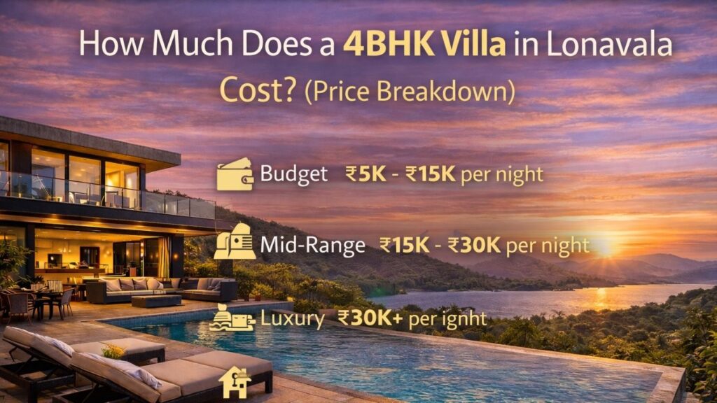 How Much Does a 4BHK Villa in Lonavala Cost? (Price Breakdown)
