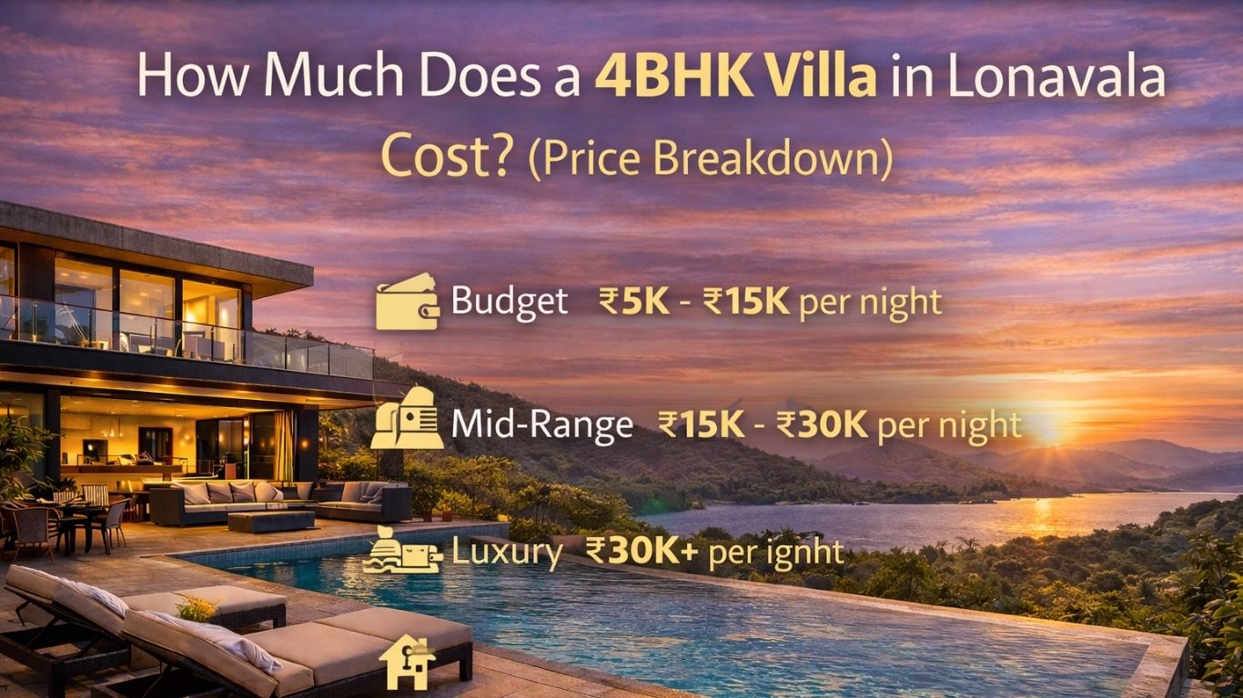 How Much Does a 4BHK Villa in Lonavala Cost? (Price Breakdown)