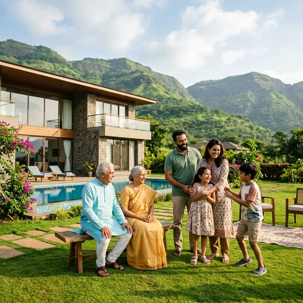 4BHK Villa Near Thane for Family
