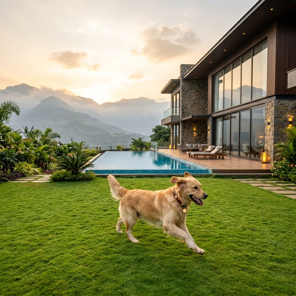 Luxury Pet Friendly Villa in Lonavala