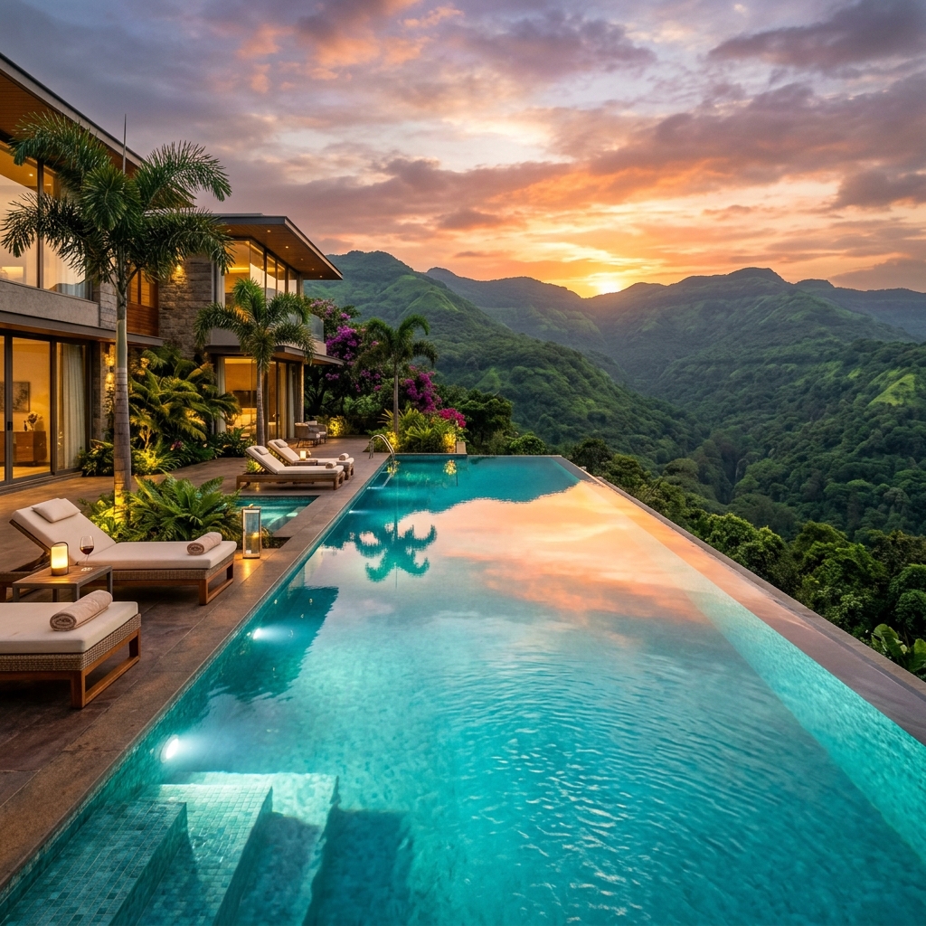 Villa in Lonavala with Private Swimming Pool